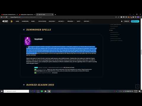 Season 12. (Patch 12.1 review)