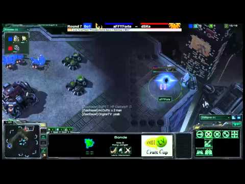 CraftCup Lite #37 AffyForte(P) v. dSke(T) Round 7 Best-of-1 Metalopolis - Part 1