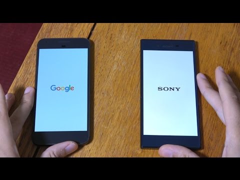 Google Pixel vs Sony Xperia XZ - Speed Test!