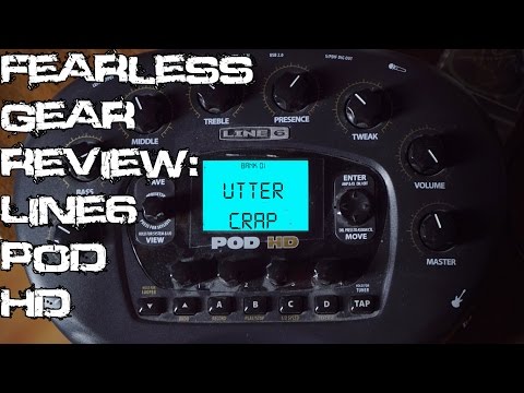 Fearless Gear Review:  Line 6 POD HD