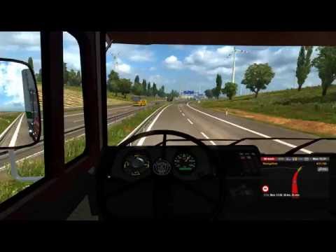 Euro Truck Simulator 2 - MHA Pro 2.3.2 - Scania 141 - Dresden to Szczecin - 4K UHD