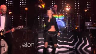 No doubt –Spiderwebs (On ellen) Live 2012