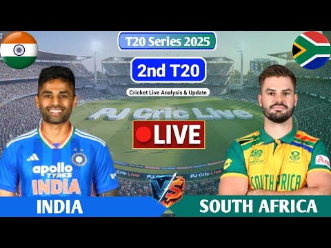 India Vs South Africa 2nd T20 Match | Live Analysis & Discussion | IND vs SA T20 Match