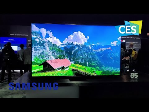 Samsung new NEO Qled TVs and MicroLED CES 2022