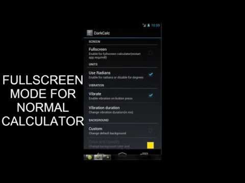DarkCalc-(popup & normal calc) Video