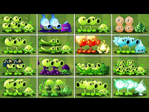 Best 16 Team Pea & Mint - Which Team Plant Will Win? - PVZ 2 Team Plants Battles