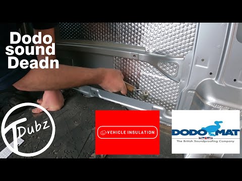 Vw t5 sound deadening #vwt5 #vwbuild #dodomatuk