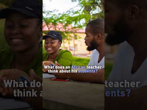 The experience of being a teacher in Africa