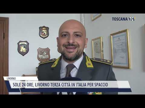 2023-10-12 LIVORNO - SOLE 24 ORE, LIVORNO TERZA CITTÀ IN ITALIA PER SPACCIO