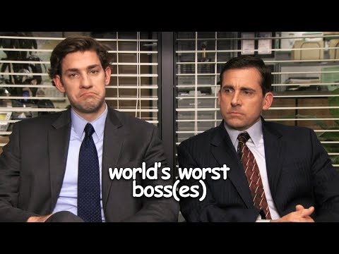 michael and jim being terrible co-managers for 10 minutes straight | Comedy Bites