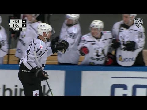 Avtsin collects the feed from Scherbak, scores a beaut