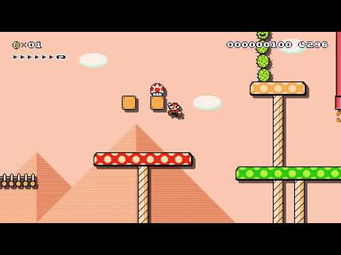 P-Switch run by Kαrαtecαt 🍄 Super Mario Maker 2 ✹Switch✹ #bfs