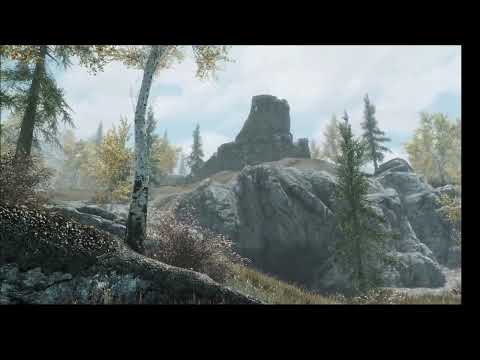 Skyrim SE Ambience & Atmosphere HD | Relaxing Walk Across Skyrim (Riften To Windhelm) | Modded