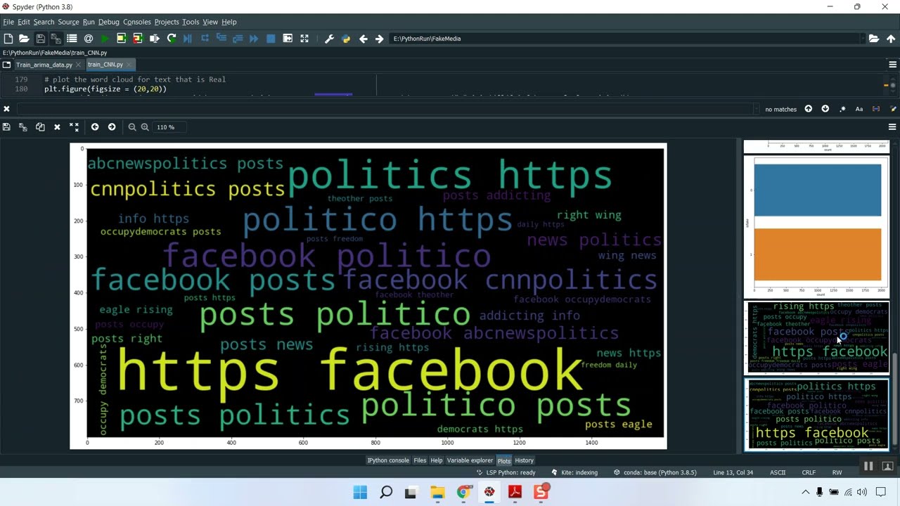 Fake Media Prediction with ML Classifier in Python Projects