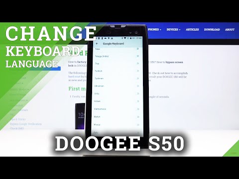 How to Switch Keyboard Language in DOOGEE S50 – Change Language