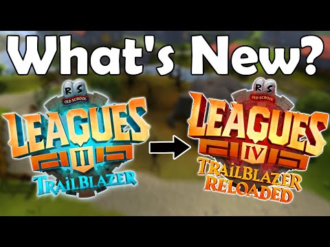 All NEW Updates for Each Region - Leagues 4 Trailblazer Reloaded