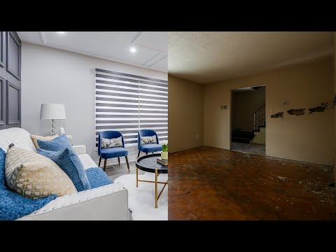 2396 Poplar Crescent, Mississauga - Before & After