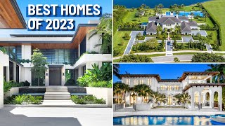 4 HOURS of LUXURY HOMES! The Best Homes of 2023 (p