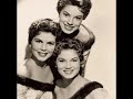 Missing (1956) - The McGuire Sisters