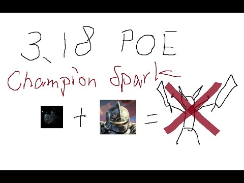 [POE 3.18] Aura stacker Champion spark - 29 & 30 simulacrum