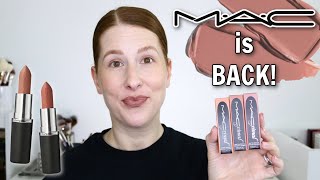 NEW! MAC Nude Lipstick Collection & Swatches 💄