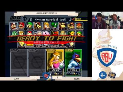 ABU Monthly 8: Scary (Sheik) Vs. Lemon (Falco) - Melee Loser's R4