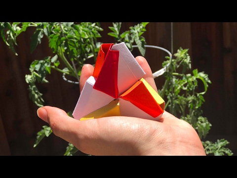 Will Fidget Spinner Trend soon be REPLACED by This Thing? - Origami Meets Lego  - Maker Faire 2017