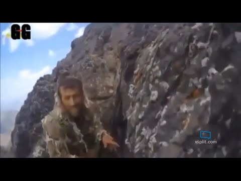 Türk askerinin , kask kamerasıyla sızan pkklıyı vurma anı 2 - Mirgesav Üs bölgesi