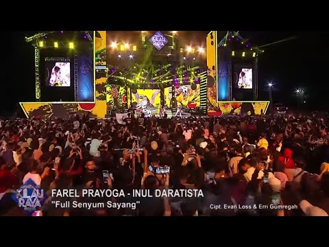 FAREL PRAYOGA FEAT INUL DARATISTA - (FULL SENYUM SAYANG)DALAM KONSER KILAU RAYA MNCTV TADI MALAM.