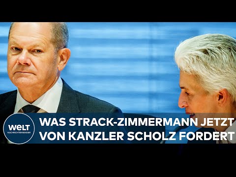 UKRAINE-KRIEG: Waffenlieferungen? Was Marie-Agnes Strack-Zimmermann jetzt von Kanzler Scholz fordert