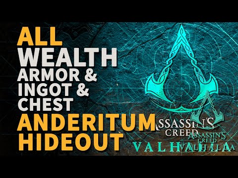 Anderitum Hideout Wealth Armor & Ingot All Underground...