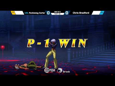 Rockaway Carter vs Chris Bradford - KOF XIII Neo Geo World Tour Special Stage Magfest Losers TOP-16