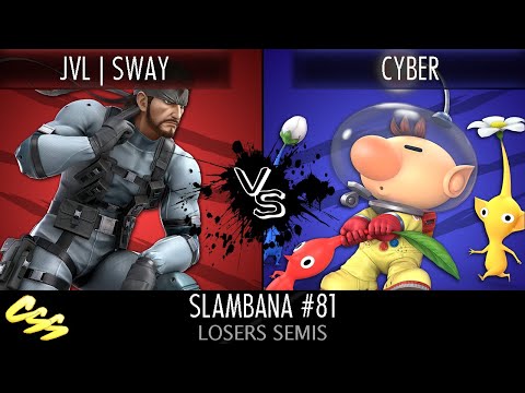 [Slambana #81] Losers Semis: JVL | Sway (Snake) vs. Cyber (Olimar)