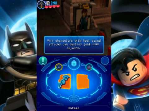 lego batman 2 dc super heroes nintendo ds codes