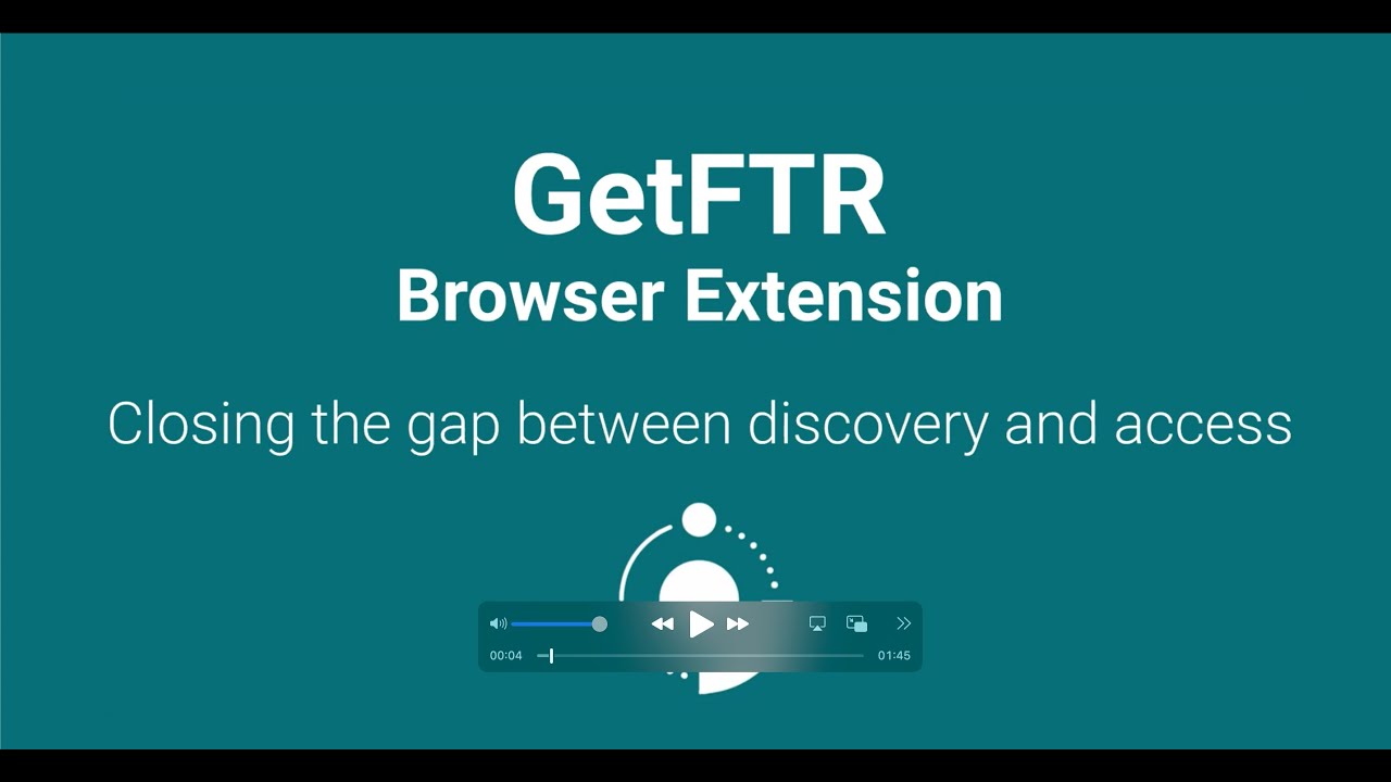 GetFTR Browser Extension Video