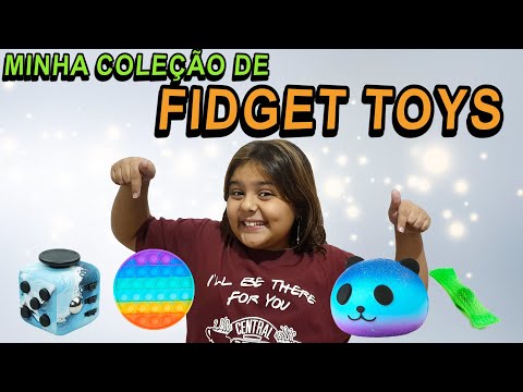 MINHA COLEÇÃO DE FIDGET TOYS