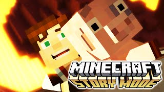 MINECRAFT: Story Mode Episode 1 Let's Play: THE NETHER!!! (Episode 5)