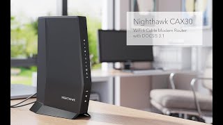 NETGEAR Nighthawk CAX30 Review – DOCSIS 3.1 + WiFi 6 Beast! Fastest Modem Router Combo 2025