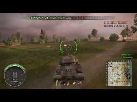 World of Tanks || PS4 || T54E1 Support/Teamwork(Update Commentary)