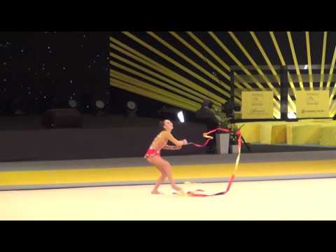 Yana Yarosh (UA). Ribbon. Deriugina Cup 2017