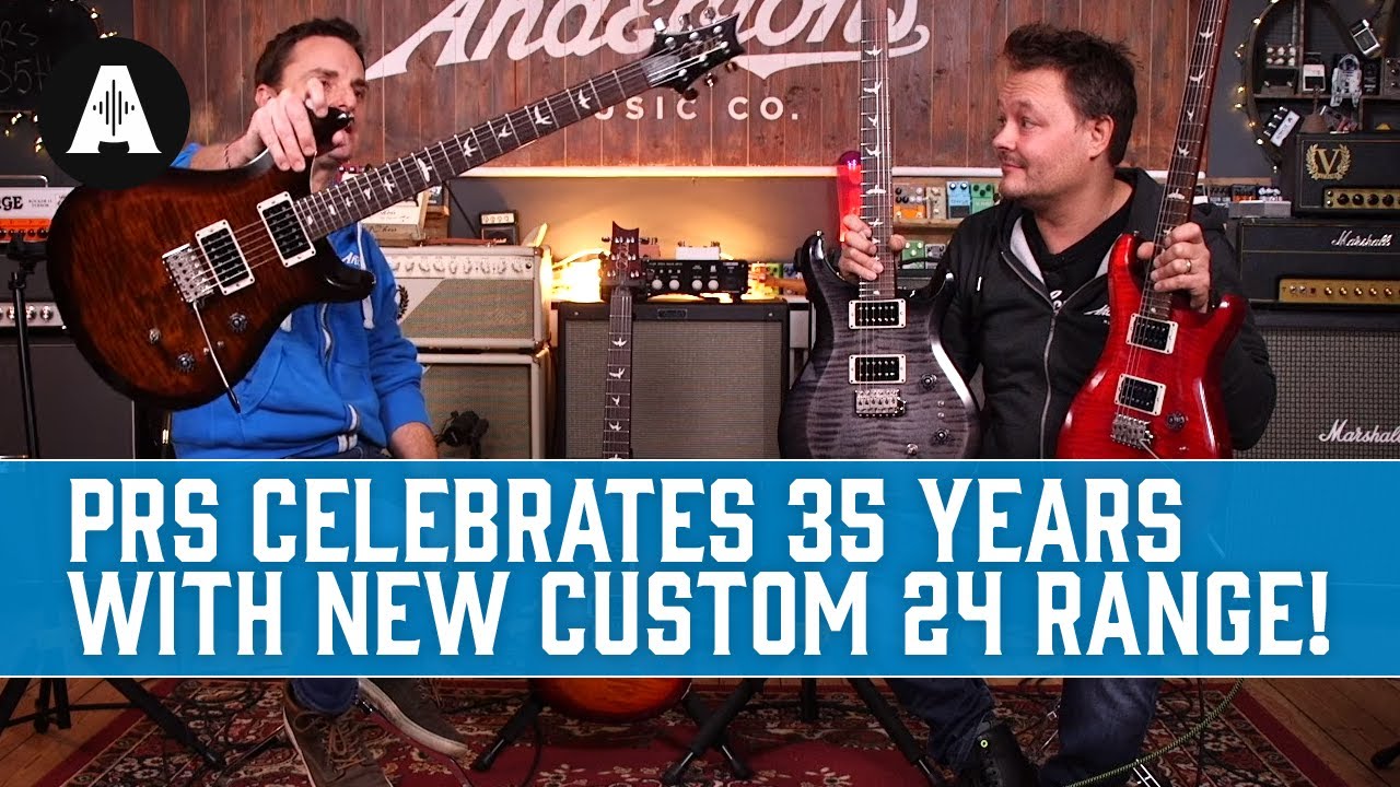 PRS Give The Custom 24 A Serious Upgrade! - NEW 35th Anniversary S2 Guitar Range! - YouTube