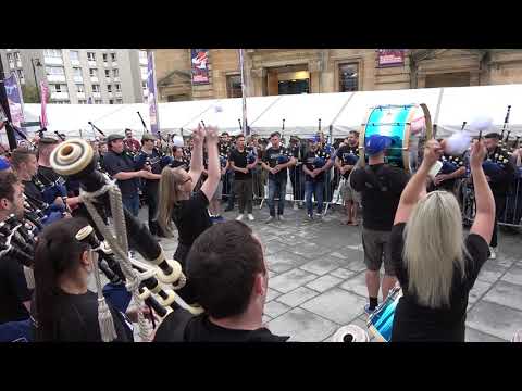 Piping Live 2018 - Wednesday - Dowco Triumph Street Pipe Band - Medley at the NPC
