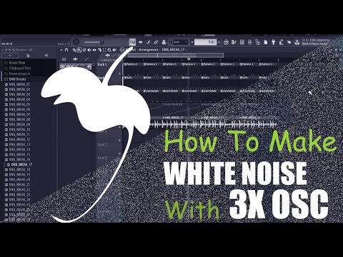 How To Make White Noise In 3X OSC (FL Studio)
