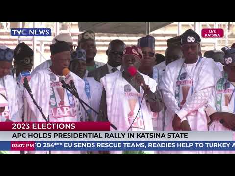 [ Live ] Tinubu's Speech At APC Presidential Campaign Rally In Katsina State