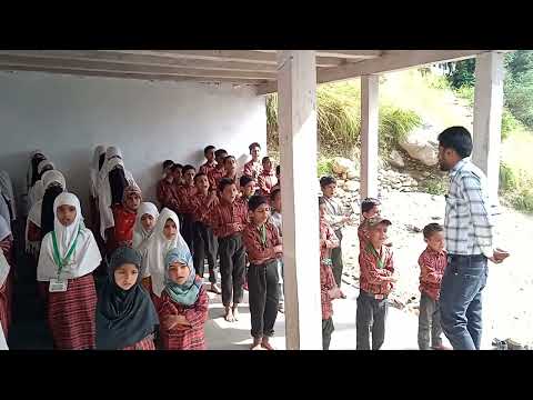 Morning Assembly MEMS Bhatpora Buzla  15 Sept 2023                   Amreenah, Afroza, Naseema