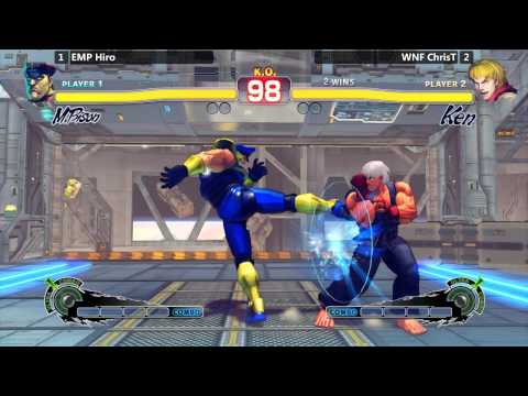 USF4 @ Winter Brawl 9 Salty Suite - EMP Hiro vs WNF ChrisT [720p/60fps]