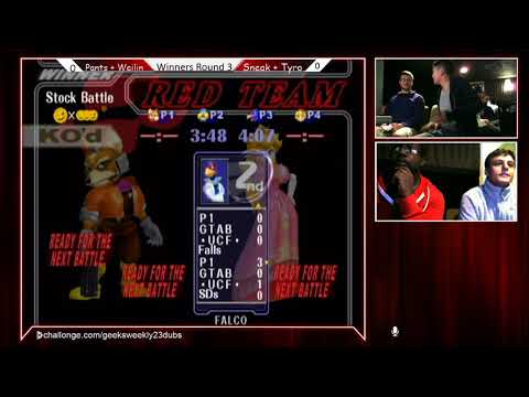 Geeksboro Melee Weekly 23 - Pants + Weilin vs Red Panda Sneak + Tyro