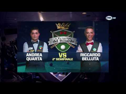 Quarta VS Belluta - I Principi del Biliardo 2016/2017 - 2^ Tappa 2^ Semifinale