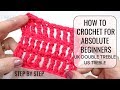 HOW TO CROCHET FOR ABSOLUTE BEGINNERS UK DOUBLE TREBLE US TREBLE EPISODE 5 Bella Coco Crochet