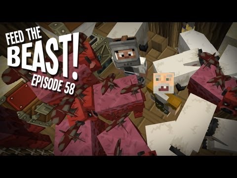 Feed The B-Team! Ep58 - "PRANKED! MOO MOO MOO MOO!!!" Feed The Beast Modpack